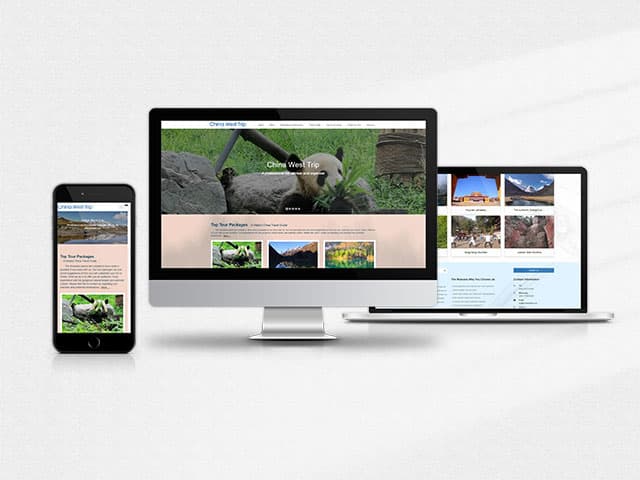 英文旅游网站设计